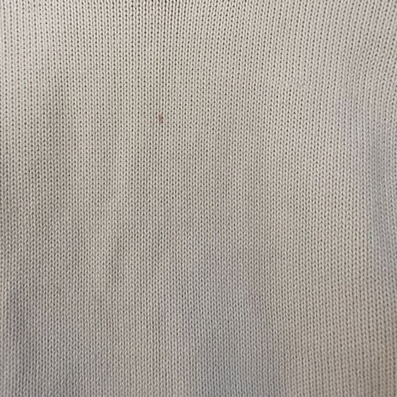 Lauren Ralph Lauren ~ Ivory Knit Collared Sweater ~ size Medium Petite - Picture 6 of 11